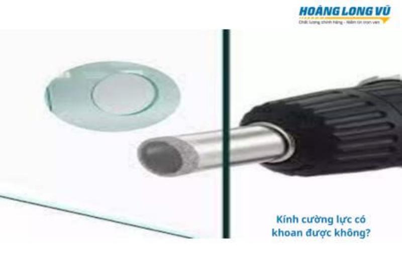 Quy trình từng bước khoan kính an toàn với mũi khoan chuyên dụng và làm mát bằng nước